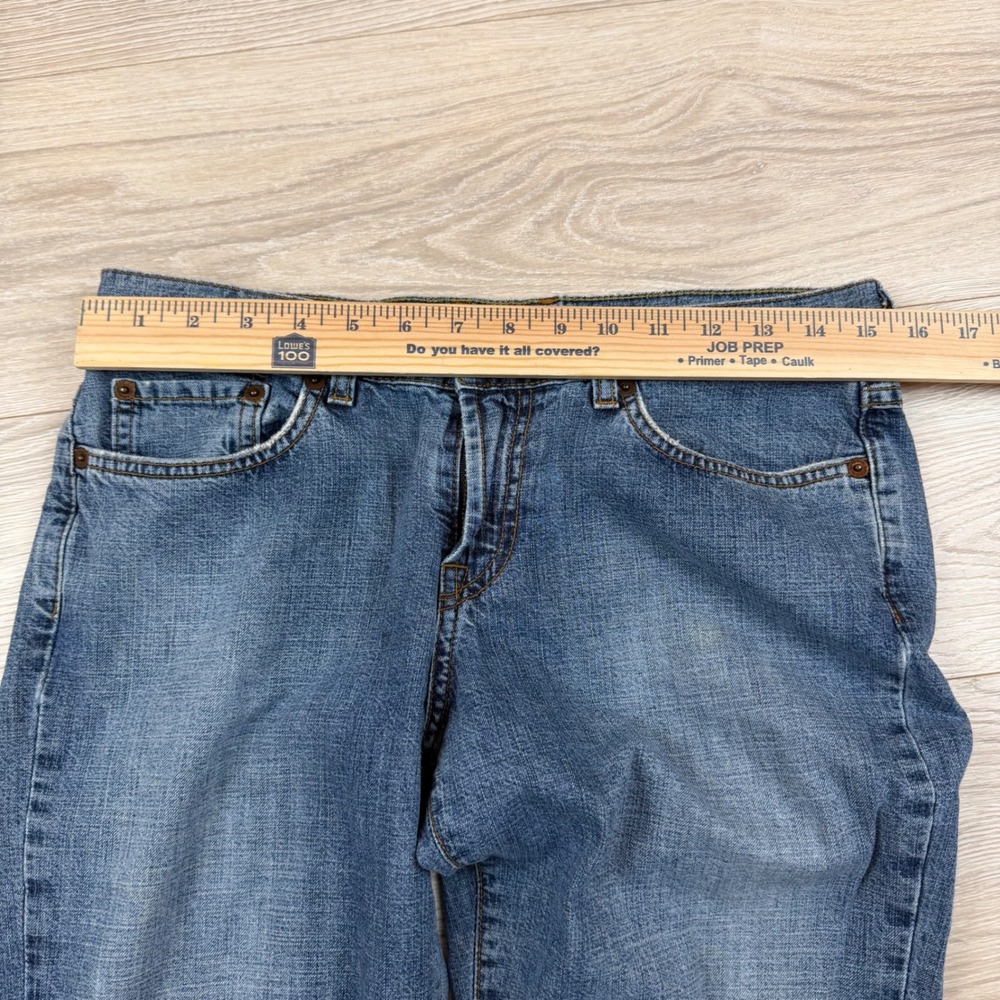 Vintage 90s Lucky Brand By Gene Montesano Sweet N Low Flare Jeans Womens 28 - Picture 4 of 11